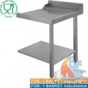 Table entr&eacute;e/sortie tous  modeles L700x575xh850 mm