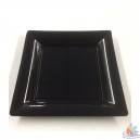 Assiettes rétangulaire noir 33x23cm 25 pièces 