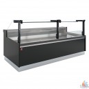 Comptoir vitrine ventilé, avec réserve  L1310xP1114xH1210 mm