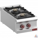 FOURNEAU 4 FEUX VIFS SUR FOUR GAZ GN 2/1