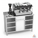 Meuble pour machine &agrave; caf&eacute; 1570 x 600 x 1040 mm