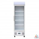 Vitrine r&eacute;frig&eacute;r&eacute;e positive blanche 336L L620XP570XH1982 mm