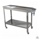 Table d'&eacute;gouttage en acier inoxydable 1200x500xh900