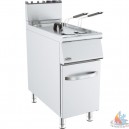 FRITEUSE GAZ 2 CUVES/ARM 2+PANIERS 2x20LIT