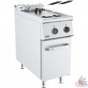 FRITEUSE GAZ 2 CUVES/ARM 2+PANIERS 2x20LIT